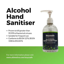 Load image into Gallery viewer, Stayzsafe Alcohol Hand Sanitiser - 500ml
